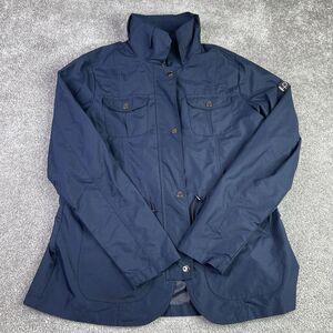 Horseware Lightweight Riding Jacket Women’s 10 Navy Blue Zip Pockets